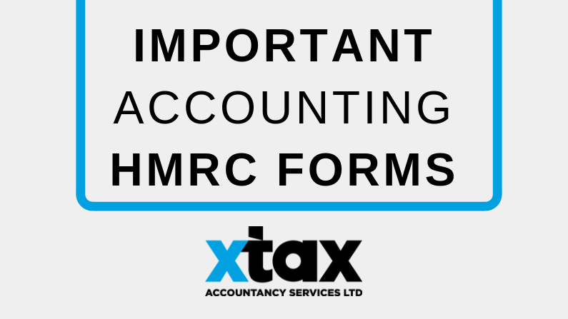 Important Accounting HMRC Forms